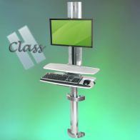 ErgonoFlex INTOP 9 H Class Combo Medical Station, Adjustable in height, wall mount
