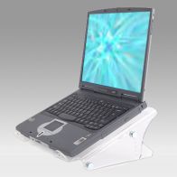 ErgonoFlex Height-adjustable laptop enhancer from 134 to 204 mm