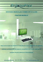 Medical Stations Combo WT H Class height adjustable wall mount