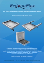Anti-theft drawers and Cabinets for laptop and tablet